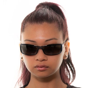 2000s POLO SPORT 7711/S wrap sunglasses blue