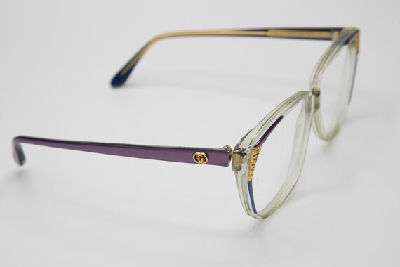 Gucci vintage eyeglasses women's 80s cat eye GG113 - image 6