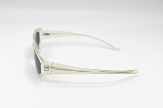 Buy Fendi Vintage Sunglasses, 90s Rectangle White Frame SL7734