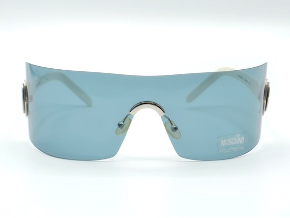 Moschino sunglasses 2000s oversized squared grey r