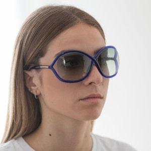 2000s Tom Ford Oversized Rounded Sunglasses Whitney9 - Etsy