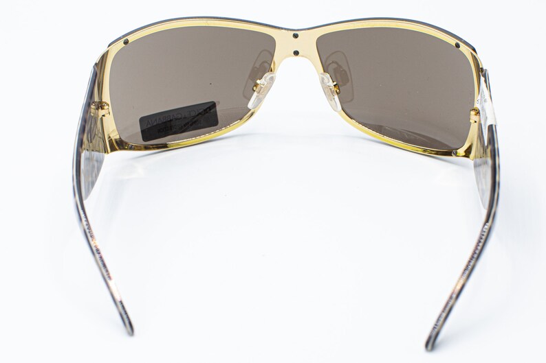 Dolce & Gabbana leopard shield sunglasses 2000s vintage DG2019 image 8