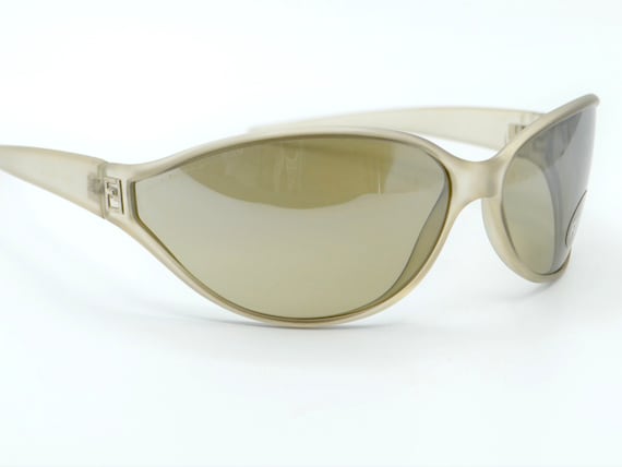 2000s FENDI Vintage Wrap Sunglasses Oval 7732 - Etsy