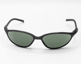 Ray Ban CUTTERS W3125 oval wrap sunglasses matte grey
