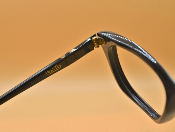 Persol Ratti 1970s rare eyeglasses vintage glossy… - image 2
