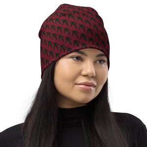 Pine Boughs All-Over Print Beanie