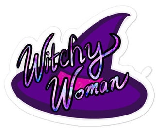 Witchy Woman - Bubble-free stickers