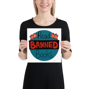 Read Banned Books - Matte Print Poster