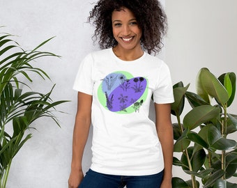 Cricket Floral - Unisex T-Shirt