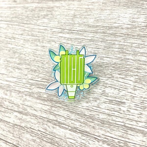 NCT Lightstick Acrylic Pin