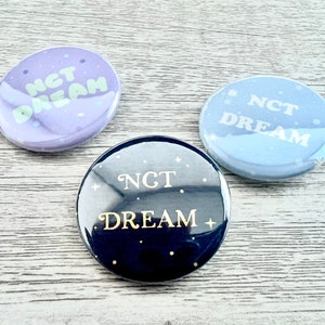 NCT Dream Pin Back Buttons | Badges | Flair