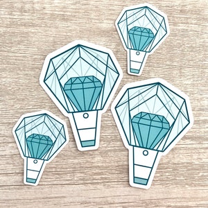 SHINee Lightstick Sticker | SHINee Matte / Glossy / Holographic Stickers