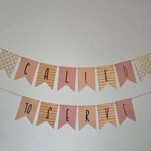Missionary Called To Serve Banner/Sign for Farewell/Homecoming