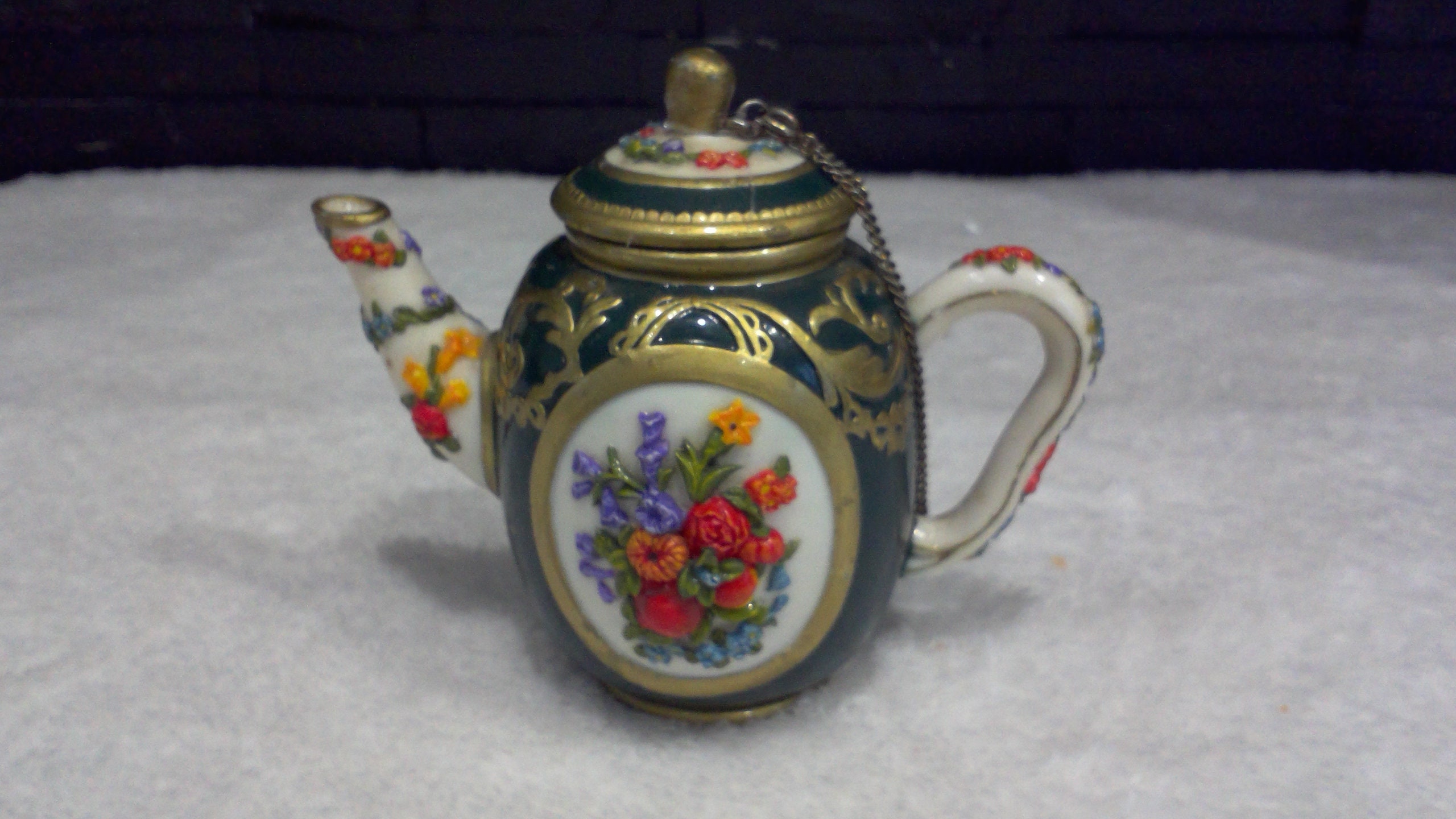Nini Elizabeth Hall Miniature Teapot Mayfair Edition Etsy