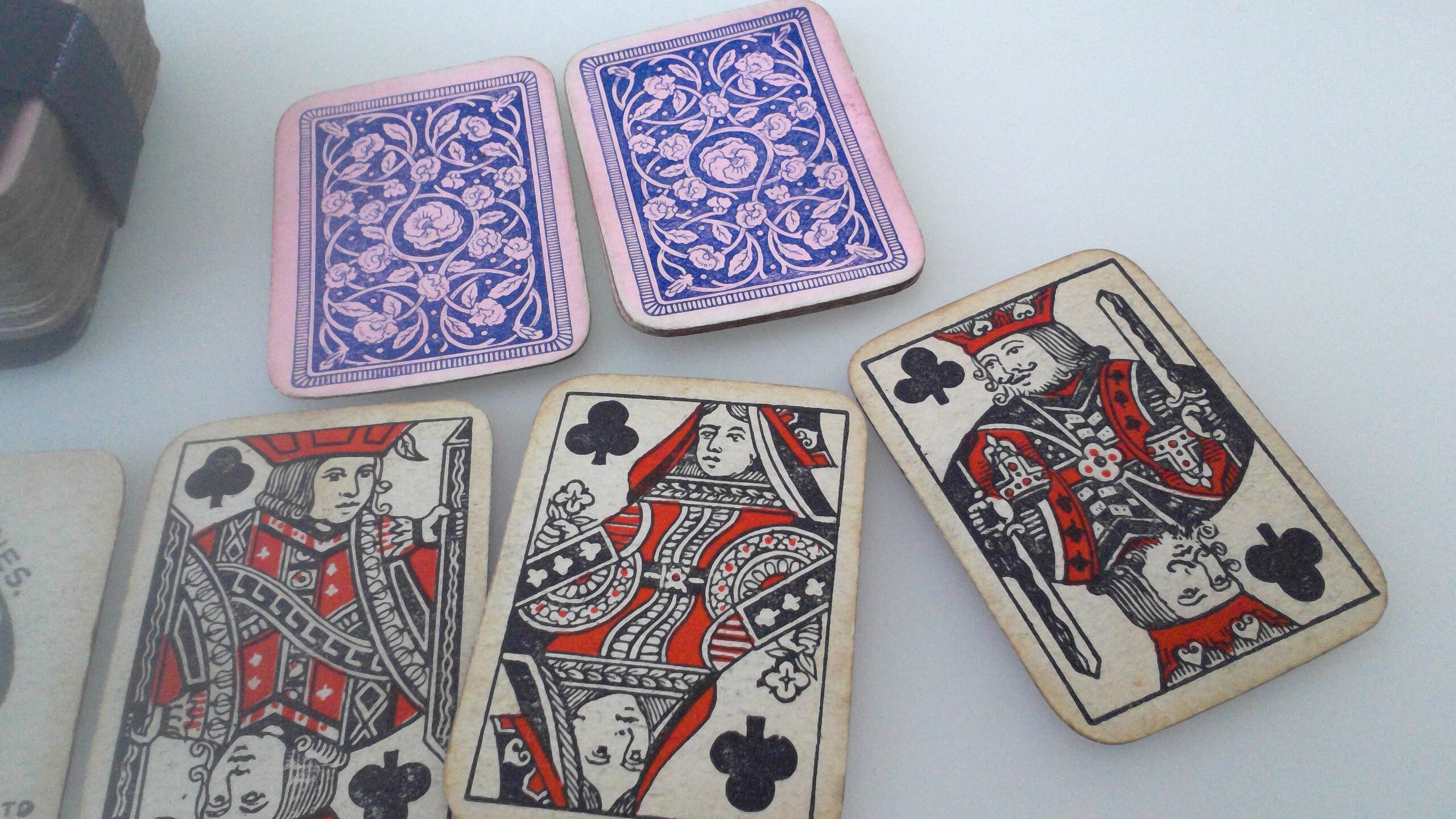 Antique Deck of Playing cards Cromwell Series Etsy