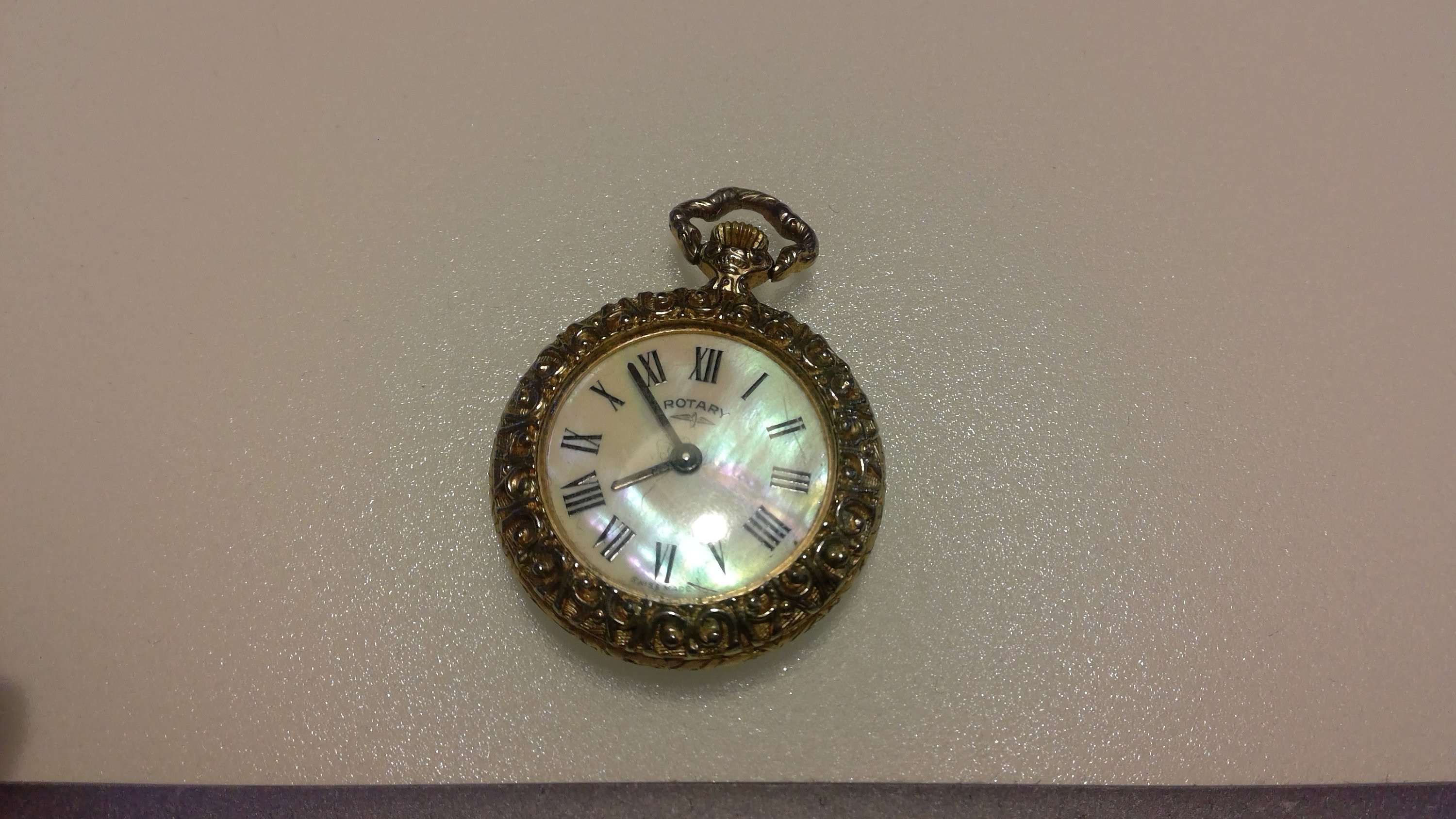 Rotary swiss top made pocket watch