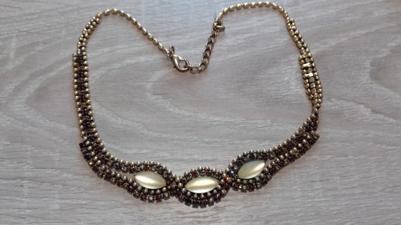 Spyriliotis Athens Ladies Gold Tone Necklace. - image 1