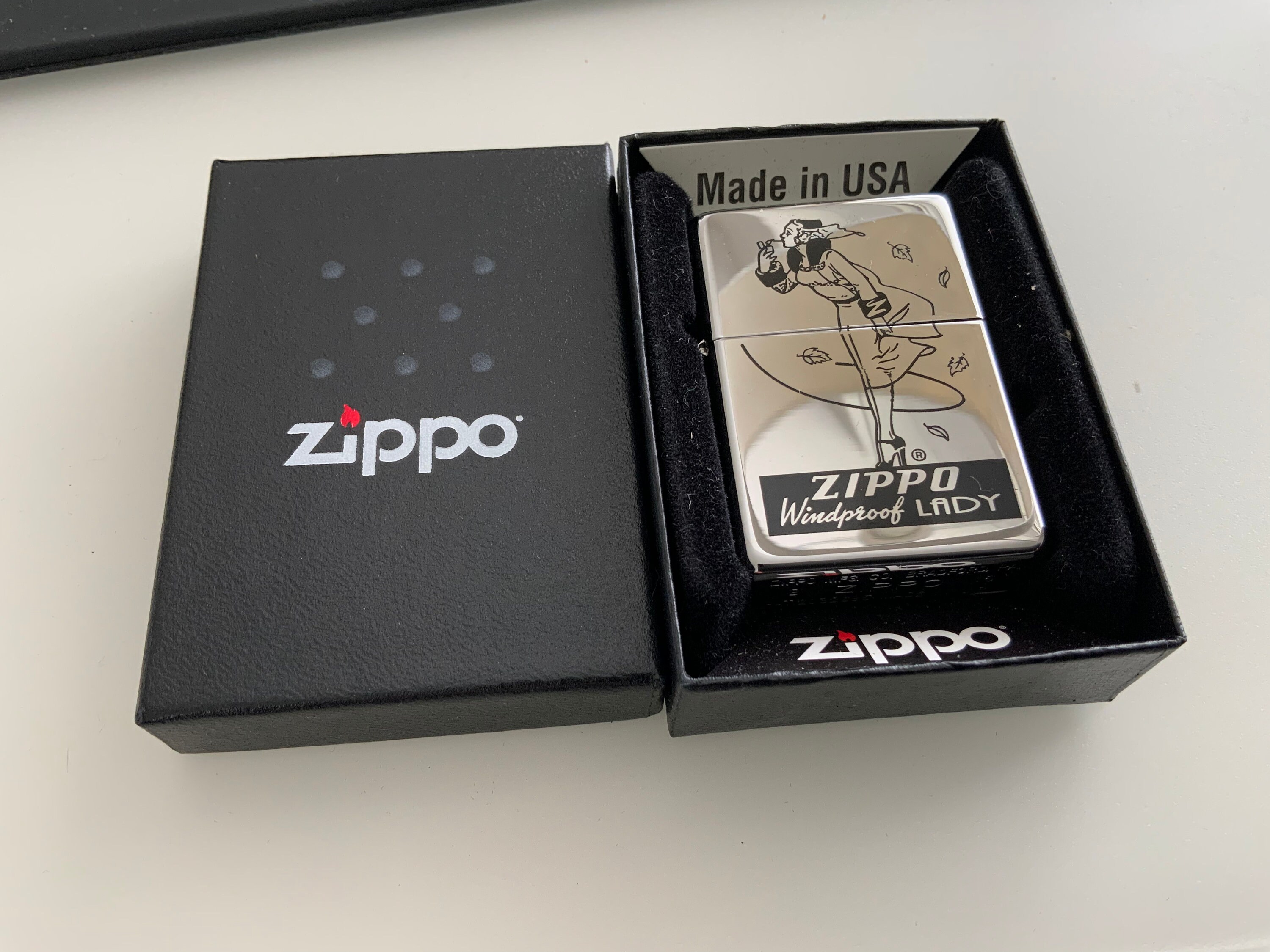 Zippo Windproof Lady Lighter - Etsy Israel