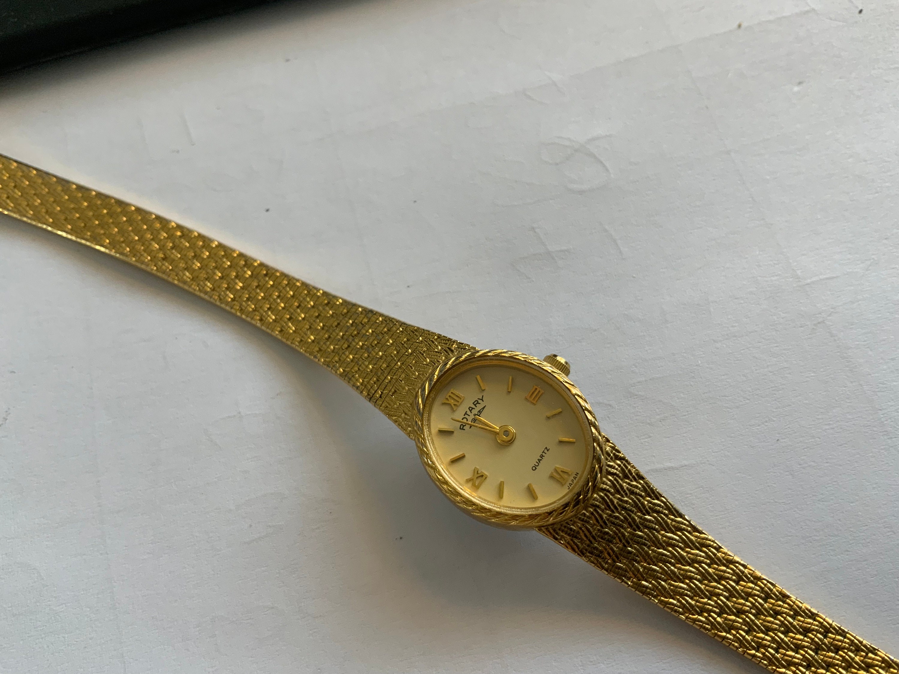 Attractive Vintage ROTARY '3448' Ladies Gold-tone Quartz