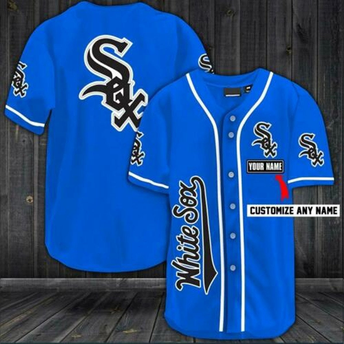 Personalized Chicago White Sox Baseball Jersey Shirt Custom | Etsy