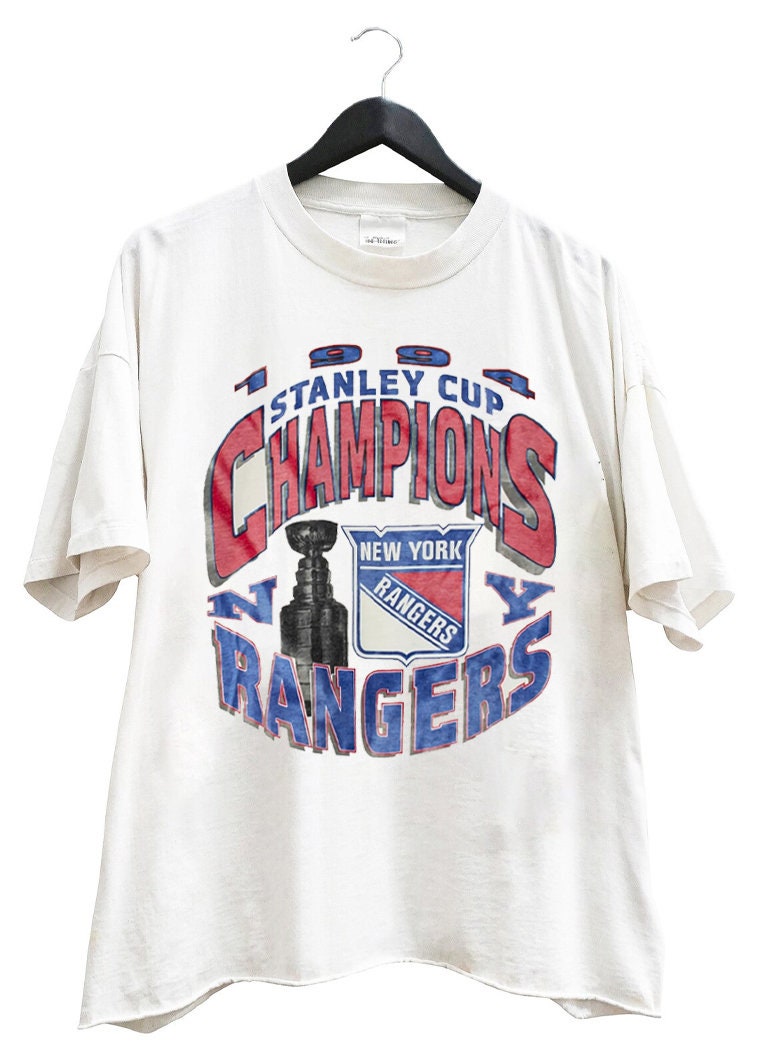 Vintage 1994 New York Rangers Stanley Cup Champions T-Shirt, 90s New …