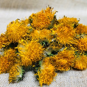 Dandelion Flower Tea- Hand picked Flower, Spring Tea,For Soap, Candle making, Infusion,Natural plant(10 g/ 0.352 oz) Season 2025