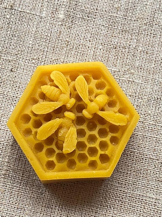 100% Pure Beeswax Brick - Queen Bee Gardens