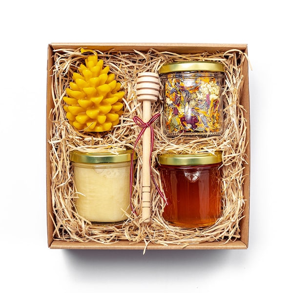 Coffret cadeau Honey Bee, coffret cadeau de Noël, coffret cadeau, coffret cadeau de Noël