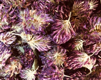 Red Clover Tea - Hand picked Flower, wild clover, red clover blossoms, dried flowers, 2025,  10g /0.35 oz