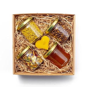 Honey Bee gift box, original gift box, Apiary , Norse gift box, stay at home gift set, Birthday gift box,Honey gift box, healthy, sweet
