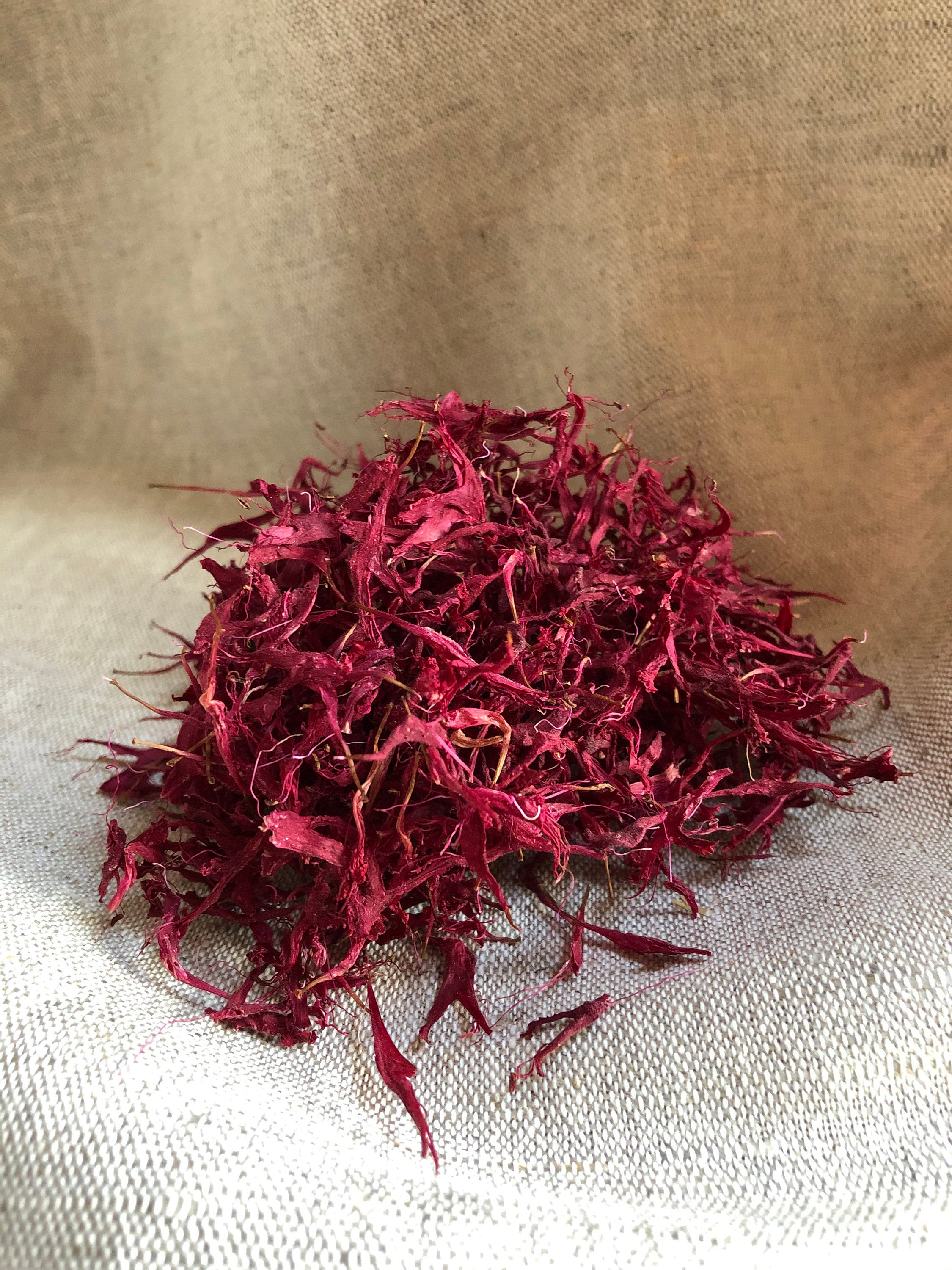 Scarlet Bee Balm petals - Hand picked, Bergamot, Beebalm , Gold Melisse, Tea lovers! 10 g ( 0.35 oz)