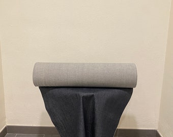 12.5oz - Indigo Black Cross Hatch Selvedge Denim Fabric - 30"width-  (Sanforized) - MD9900 - KSDenim