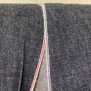 15oz - Double ID Selvedge Denim Fabric - 30&quot;width-  (Sanforized) - MD666BB - KSDenim