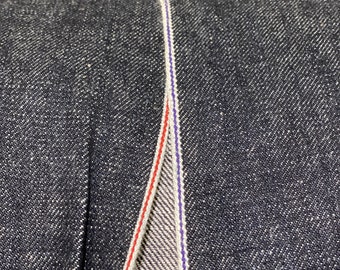 15oz - Double ID Selvedge Denim Fabric - 30"width-  (Sanforized) - MD666BB - KSDenim