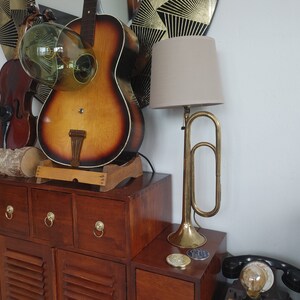 army bugle trumpet lamp image 6