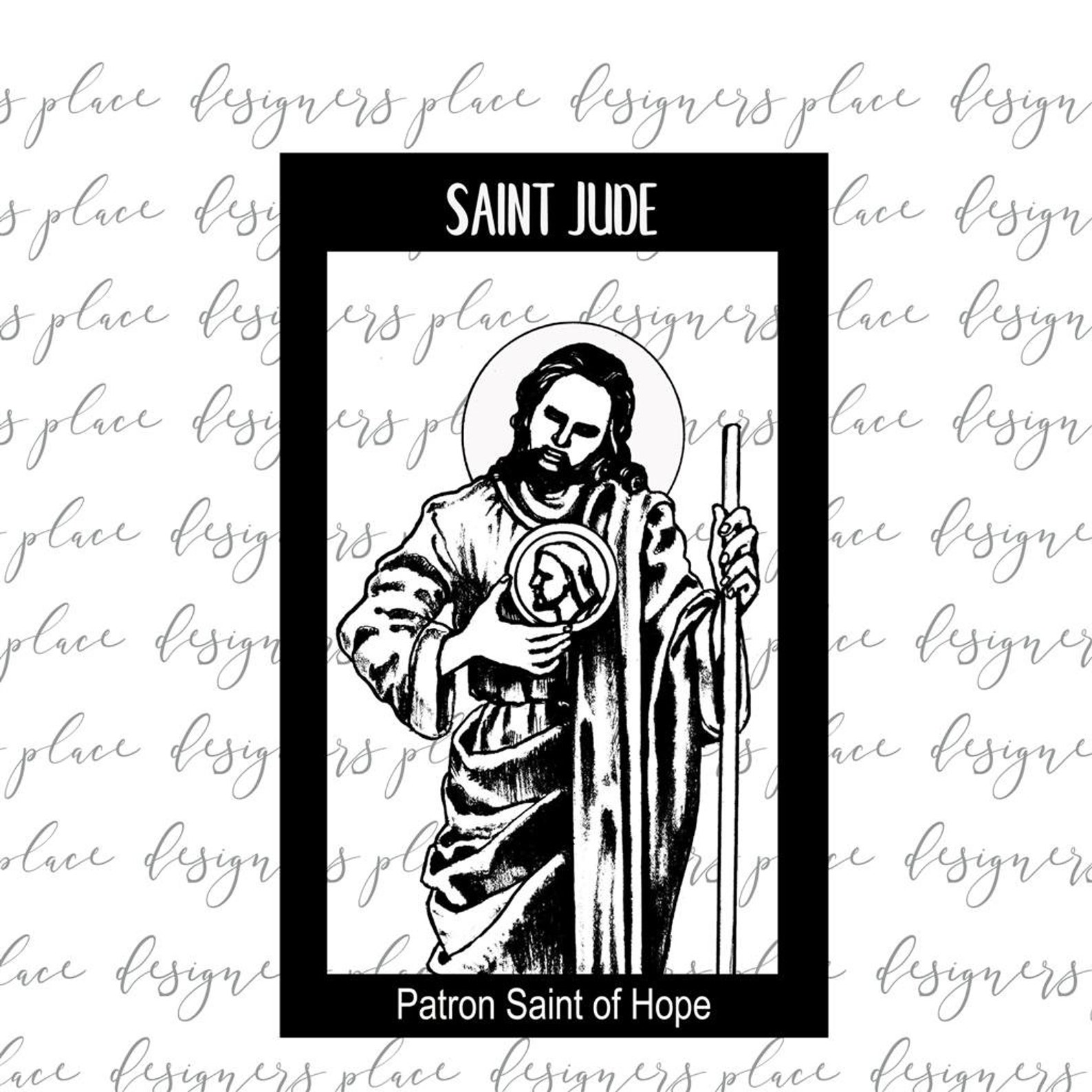 St. Jude T-Shirt PNG Transfers St. Jude Sublimation Designs | Etsy