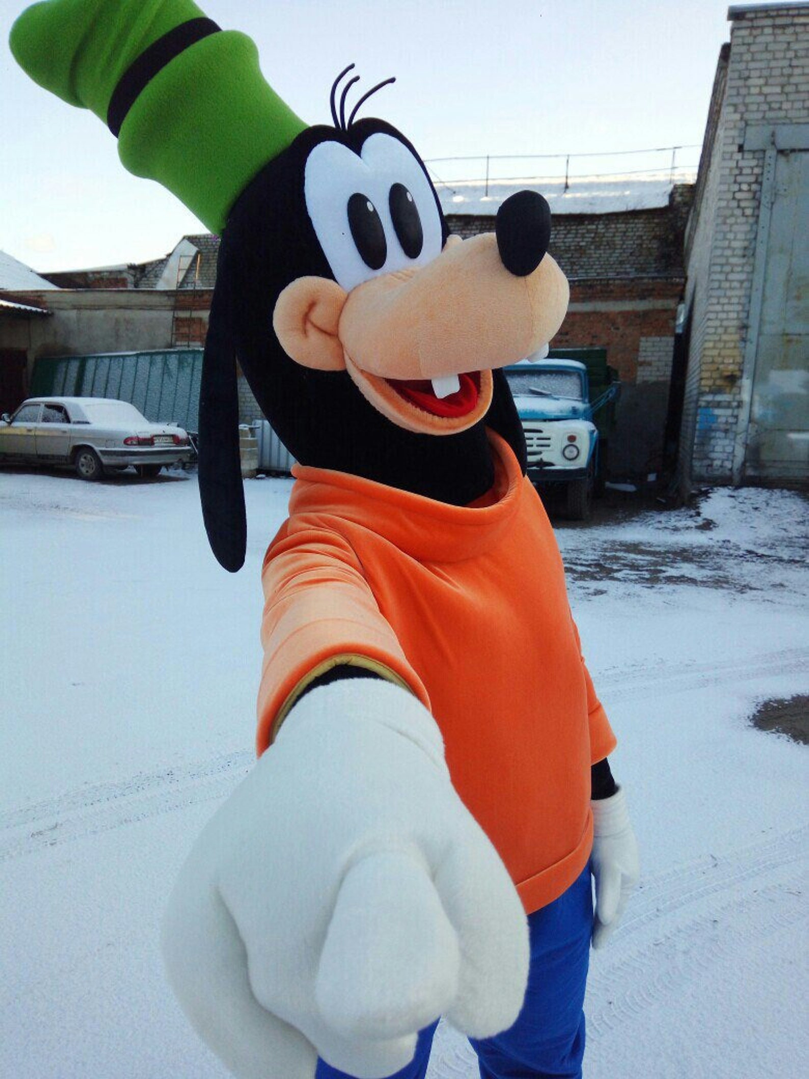 Goofy Replica Costume Cosplay Adult Goofy Disney Halloween Etsy