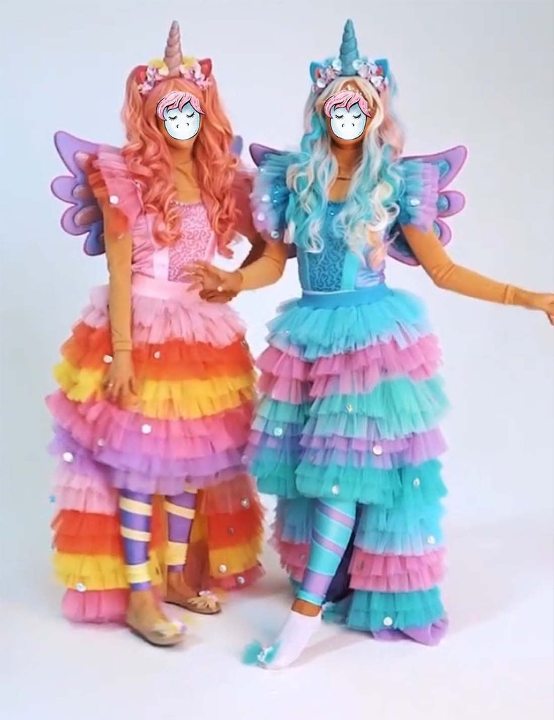 Fairy Unicorn Princess Halloween Costume Unicorn Birthday Etsy