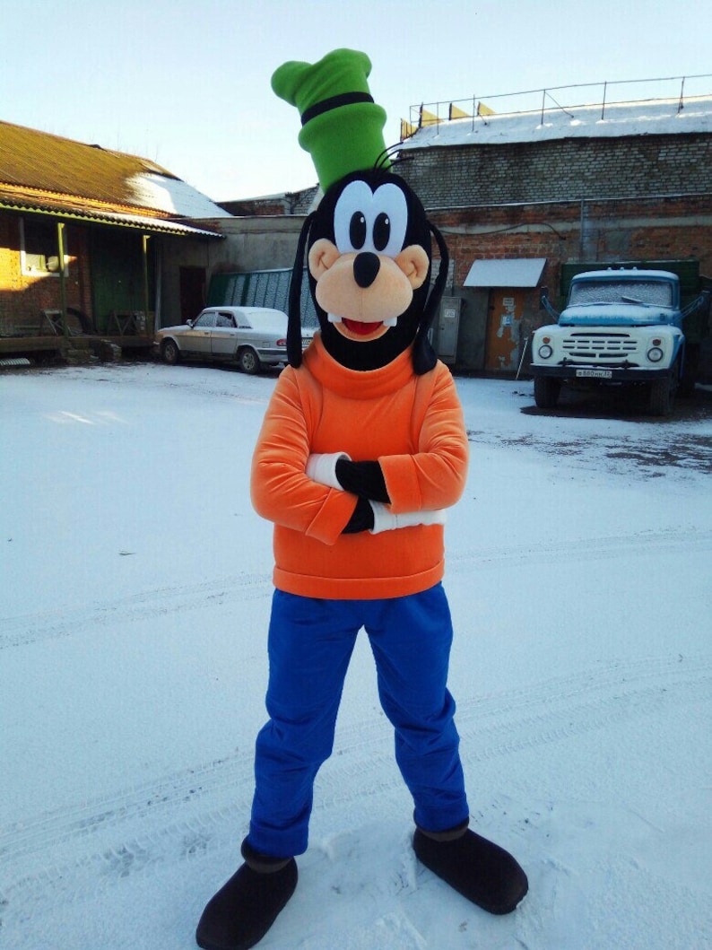 Goofy Replica Costume Cosplay Adult Goofy Disney Halloween Etsy