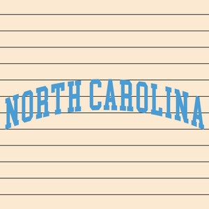 North Carolina Svg and Png, Cut File, Print File