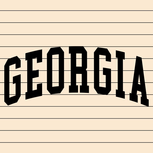 Georgia Svg And Png, Georgia Cut File, Georgia Home State, Svg, Png, Print File, Cut File, Georgia Shirt Svg, Georgia State