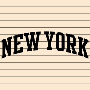 New York Svg And Png Files