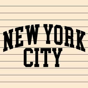 Nova York Svg e Png, NYC Svg, Camisa NYC Svg, Cricut Svg, Costa Leste Svg, Camisa Nova York Svg, Nova York Férias Svg