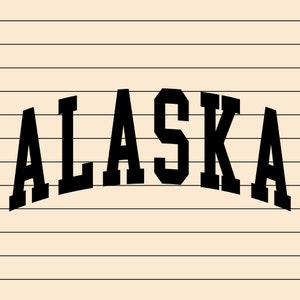 Alaska Svg And Png, Alaska Cut File, Alaska Home State Print File, Svg, Png, Print File, Cut File, Alaska Shirt Svg, Alaska State