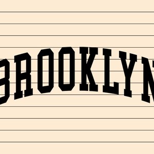 Brooklyn svg e png
