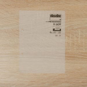14x21cm H609 SAMPLE Vlieseline Fusible Interlining