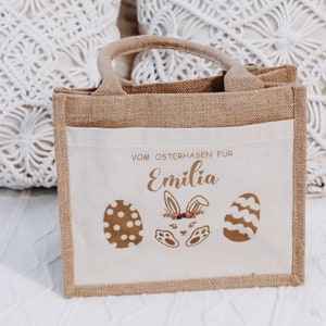 Torba wielkanocna personalizowana imieniem, koszyczek wielkanocny, koszyk wielkanocny z imieniem