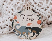 Christmas Balls,Christmas Balls Wood,Christmas Balls Personalized,Christmas Ball Name,Christmas Ball Dino,Christmas Balls Boho