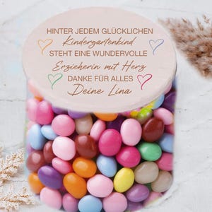 Farewell gift educator storage jar personalized kindergarten storage jar kindergarten farewell gift educator thank you storage jar