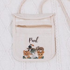 Brustbeutel Kinder, Geldbeutel mit Name, personalisiert, Kindergartentache, Kindertasche, Kindergartengeschenk, Einschulung